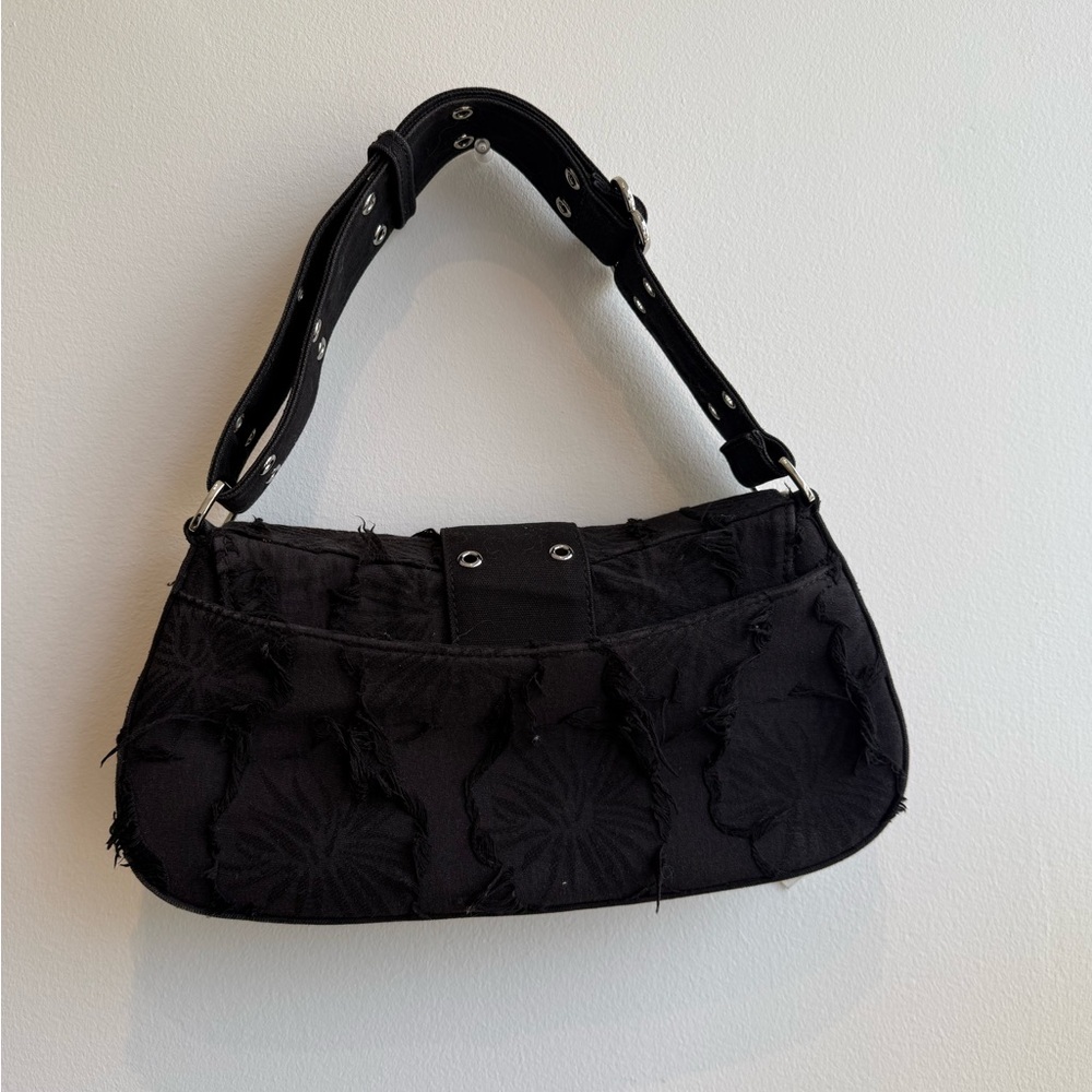 Emotional World Patchwork Punk Bag Chinese Design… - image 5